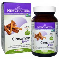 New Chapter, Cinnamon Force, 60 Vegetarian Capsules