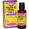 Bluebonnet Nutrition, Liquid Vitamin D3 Drops, Natural Citrus Flavor, 5,000 IU, 1 fl oz (30 ml)